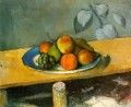 Manzanas, peras y uvas Paul Cezanne